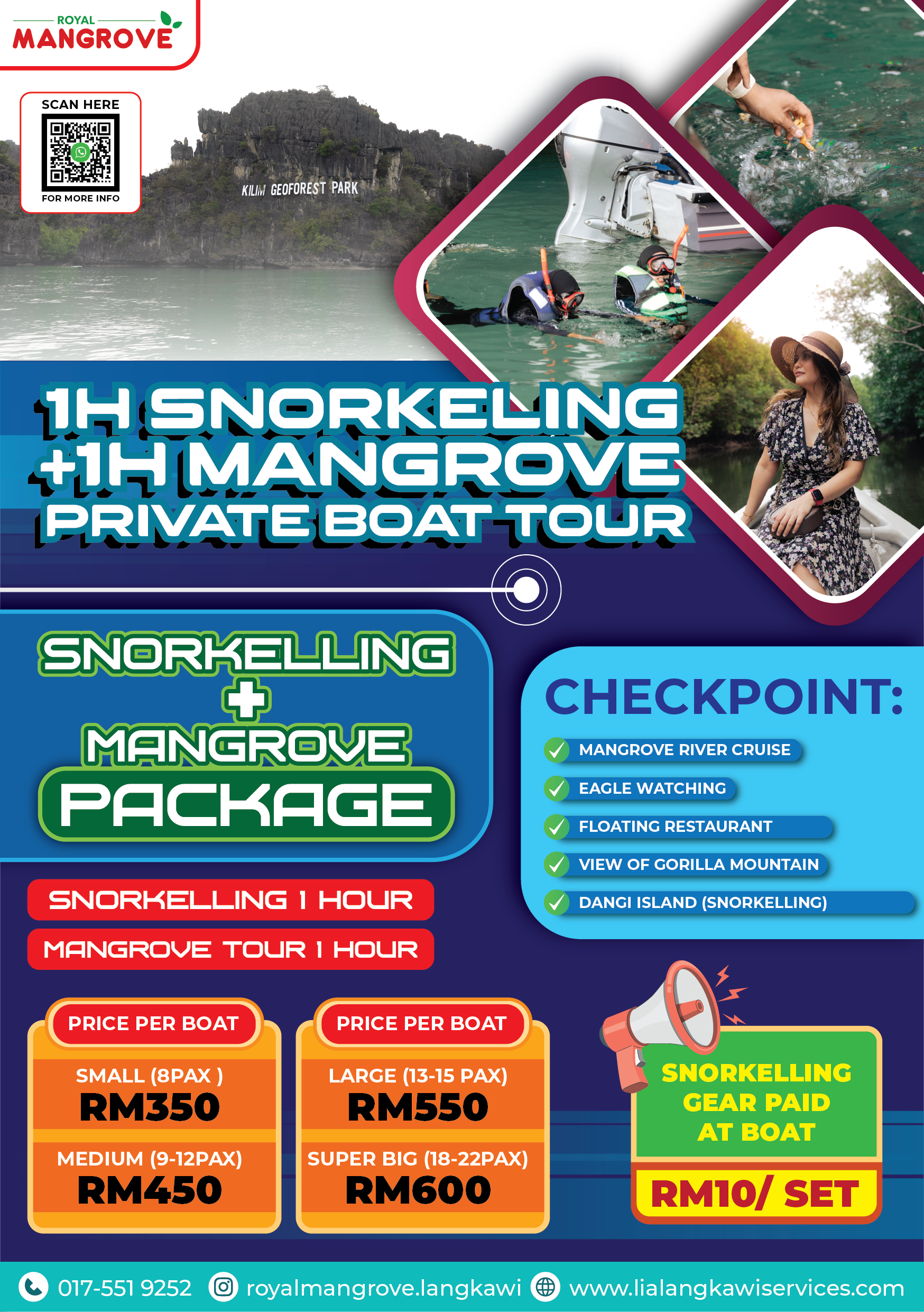 1H Snorkeling + 1H Mangrove