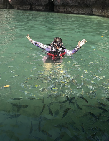 snorkelling